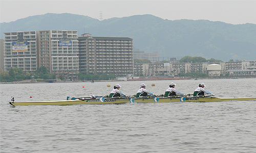 女子舵手つきクォドルプル　優勝