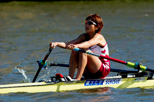 第91回全日本選手権 女子シングルスカル・首藤　ラストスパート