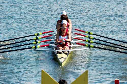 第91回全日本選手権 女子舵手つきクォドルプル　スタート