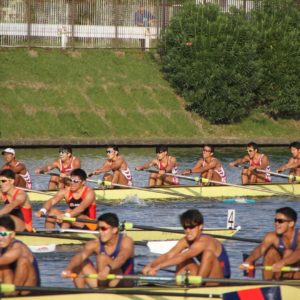 全日本選手権大会　男子エイト 5位入賞 C岩﨑瑶平S中村澄人7浜田祐太6是澤祐輔5鎌田宜隆4中田 悠介3濵谷奎介2髙橋修B陶山修