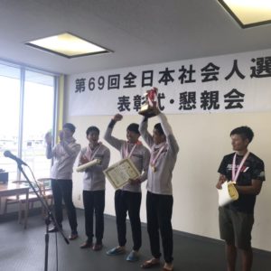 男子舵手なしペア　明治安田生命B　優勝　S濵谷 奎介 B是澤 祐輔