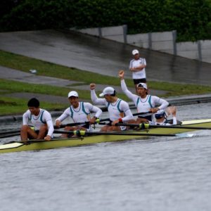 　男子舵手付きフォア 優勝 　　C岩﨑 瑶平 S中村 澄人 3濵谷 奎介 2是澤 祐輔 B陶山 修